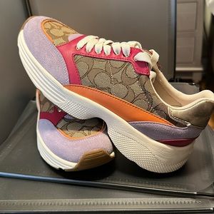 NWOT coach shoes, worn to try on